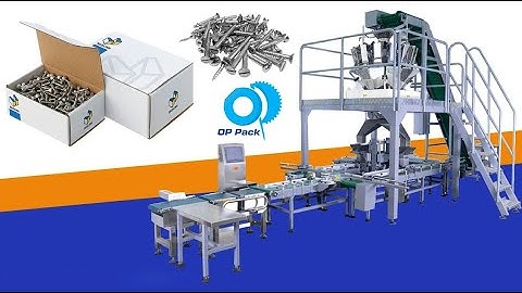 Máy đóng gói ốc vít vào hộp tự động