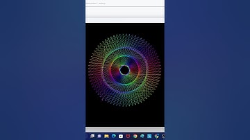 Can you really draw this design using Python Turtle 🤔 watch now! #python #shortsfeed #shorts