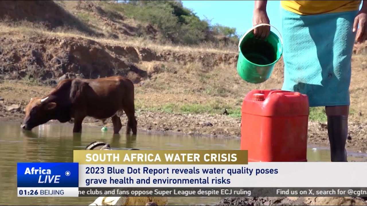 Report reveals water quality in South Africa poses grave health and environmental risks