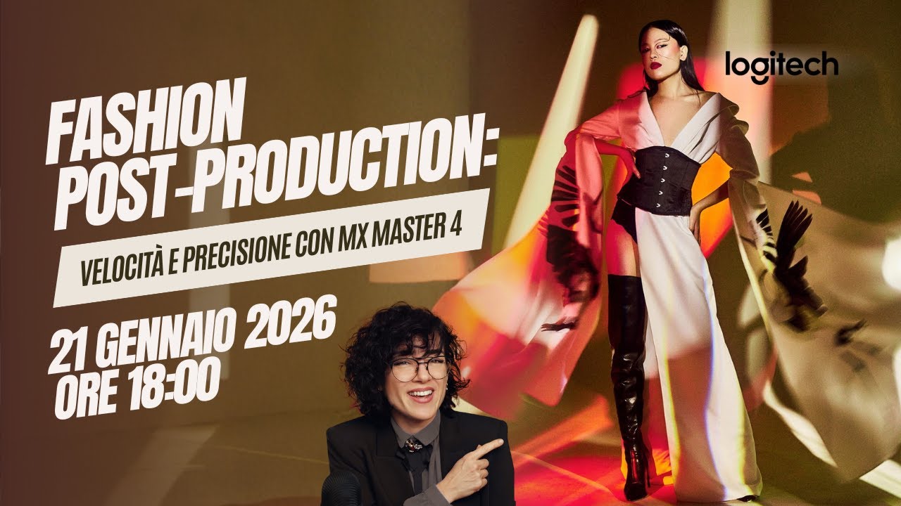 Fashion Post-Production Pro: velocità e precisione con MX Master 4