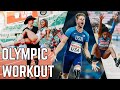 This is How Olympic Athletes Train! Workout Vlog |Tara and Hunter|