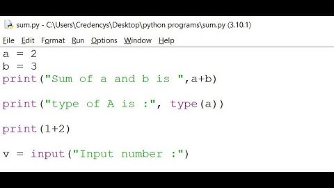 program to display sum of simple numbers, two complex numbers, list numbers | Sum | complex numbers
