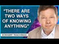 The Secret to Find the Deeper Level | Eckhart Tolle Teachings