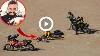 Carles Falcón falleció en horrible accidente en el Rally Dakar | Last CCTV FOOTAGE of Carles viral 😭