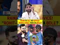 RAINA KI GILL KO ADVICE! "ROHIT VIRAT" PAR KYA BOLE? #rohitsharma #viratkohli #sureshraina #odiwc