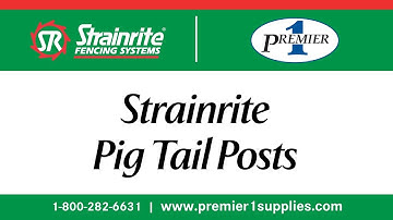 Strainrite Pig Tail Posts