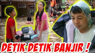DETIK-DETIK BANJIR JAKARTA!! AIR MASUK RUMAH GAK KALI INI? | Vlog CnX Adventurers screenshot 1