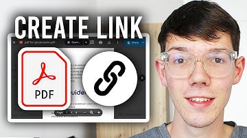 How To Create URL Link For PDF Document - Step By Step