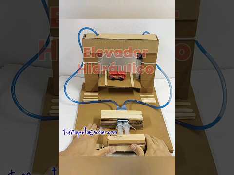 maqueta de elevador