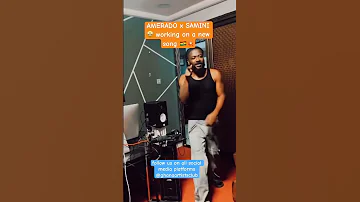 AMERADO X SAMINI WORKING ON A NEW SONG Newsongalert Newsong2024 Remixsong Ghanamusic 