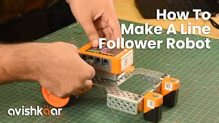 How to Make a Robot Line Follower Car at Home | DIY Line Follower Robot Code | Robotics Kit for Kids