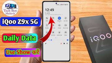 iqoo z9x 5g network speed setting | iqoo z9x 5g internet speed meter