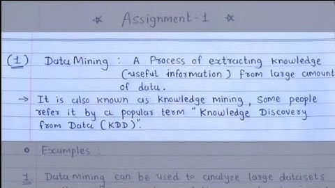 What is data mining in Easy terms