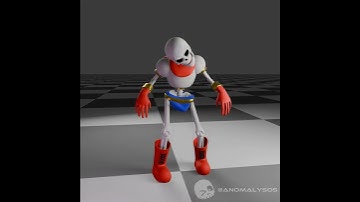 I was bored :P  #blender #blender3d #undertale #papyrus