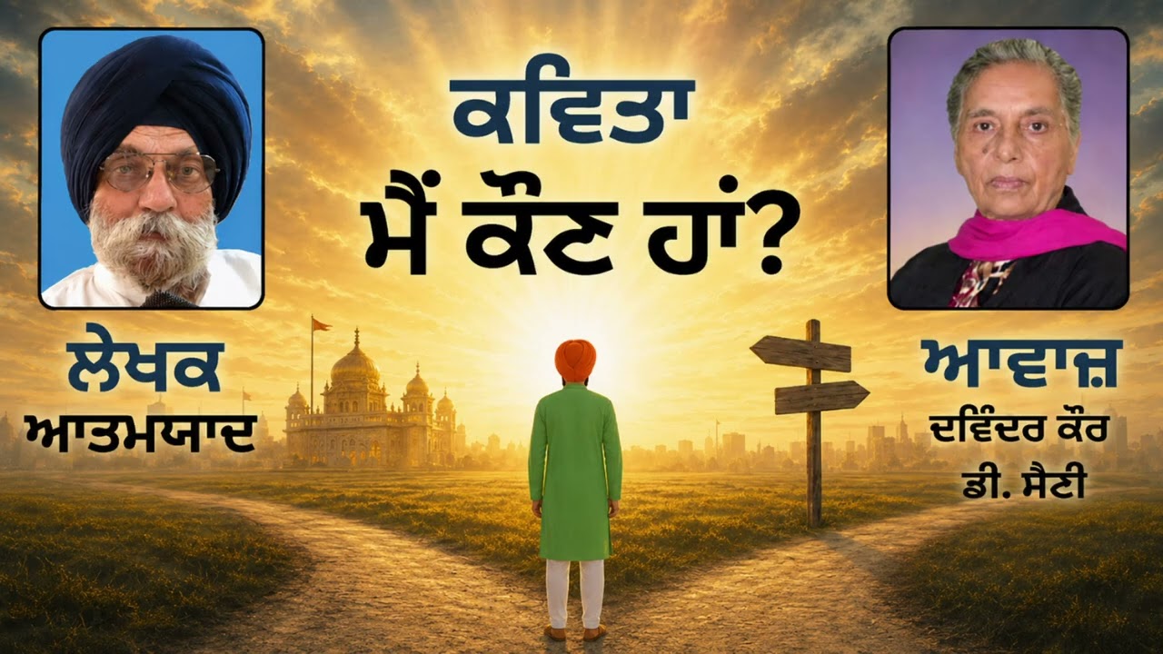 ਕਵਿਤਾ    :  ਮੈਂ ਕੌਣ ਹਾਂ?  ||  By ਸ਼ਾਇਰ :  ਆਤਮਯਾਦ (Atamyaad)  ||