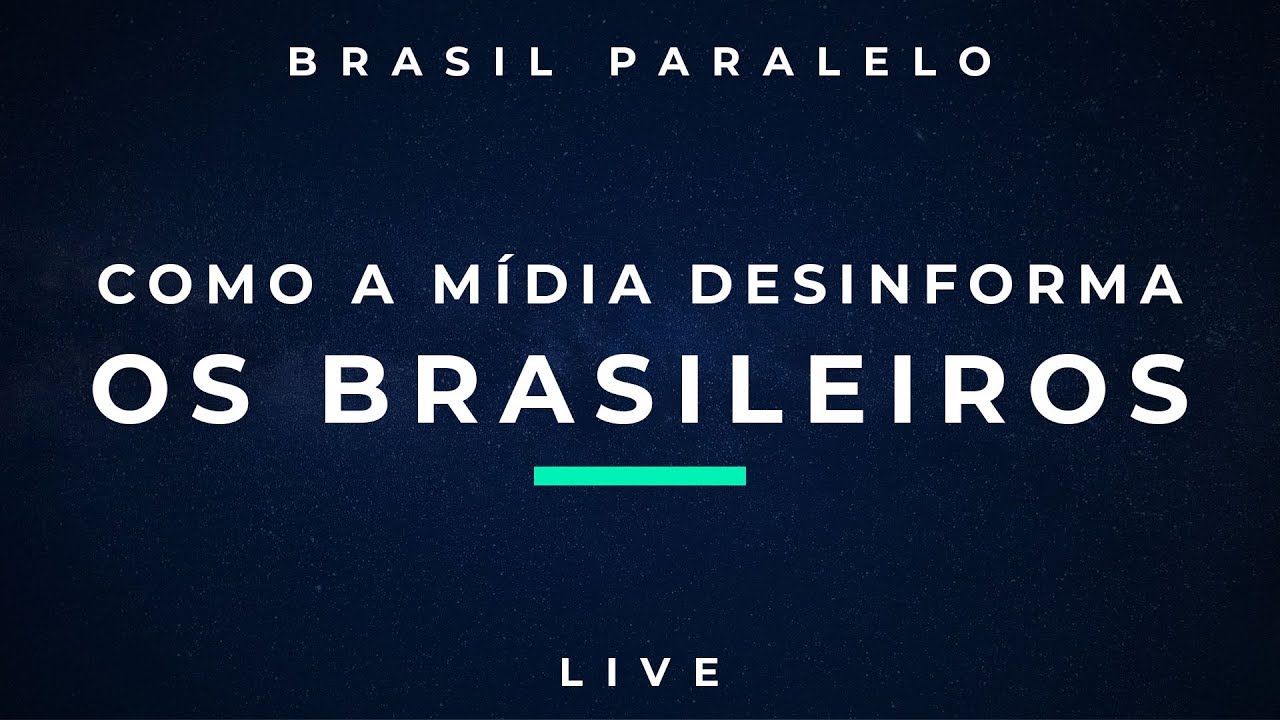 (Ao vivo) Como a mídia desinforma os brasileiros