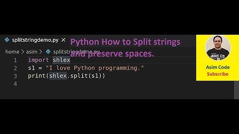Python How to Split strings and preserve spaces
