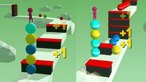 Stack Rider! all levels walkthrough new level 110-111 || live gamming || relaxing game 🎮🎯😄