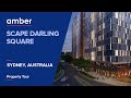 Property tour  scape darling square  best student accommodation in sydney  australia  amber