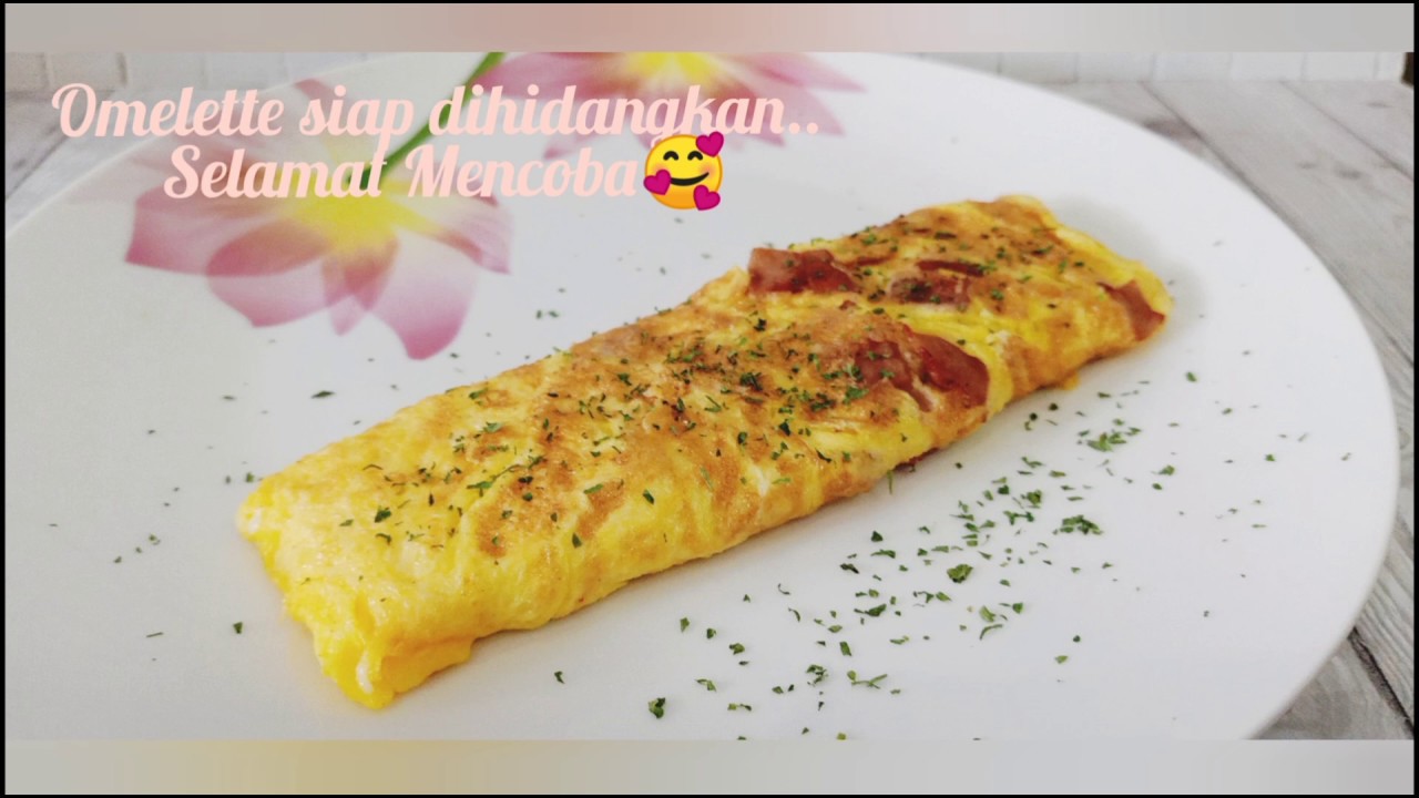  Resep  cara membuat omelette  How to make an omelette  