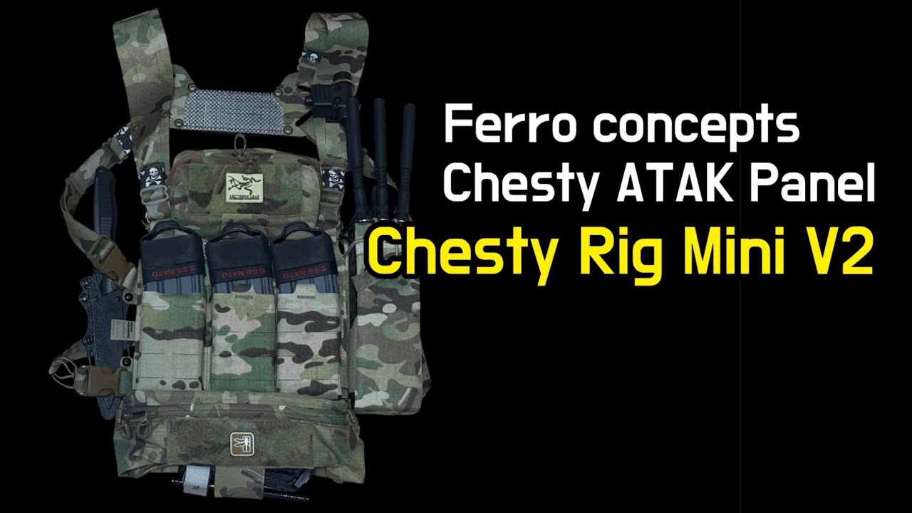 実物　FerroConcepts Chesty ATAK Panel Chesty ATAK Panel – FERRO CONCEPTS