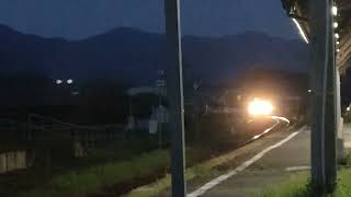 因美線キハ120系普通列車津山行きワンマン高野到着