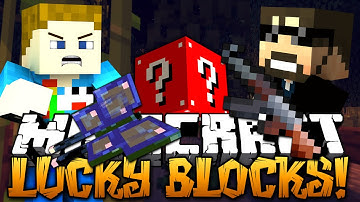 Minecraft: LUCKY BLOCK CHALLENGE GAMES - MOTHRA SHOOTING