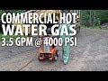 Easy Kleen's Commercial Hot Water Gas Pressure Washer - 3.5 GPM @ 4000 PSI