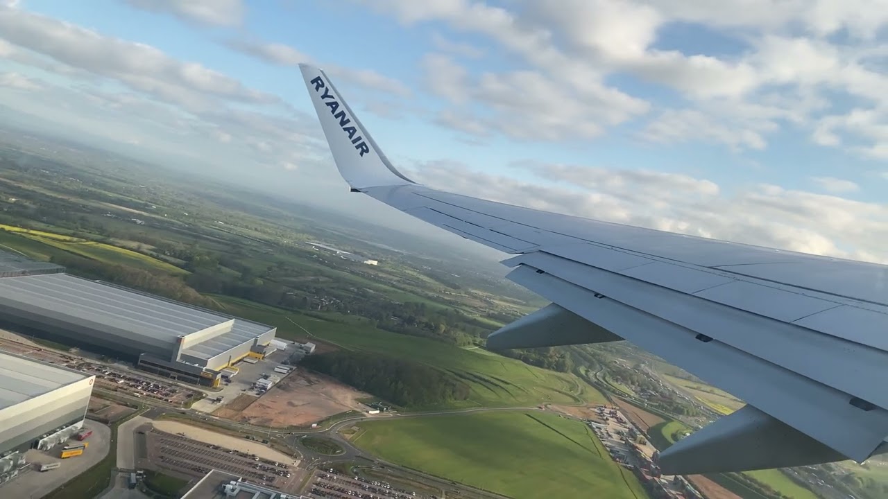 Take Off From East Midlands Airport With Ryanair 2022
