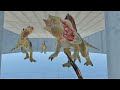 Battle with dinosaurs in the dungeon. FPS perspective! | Animal Revolt Battle Simulator