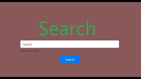 Part-1 Search App Project in Django | Search Post From Database with Dynamic Url | Hindi