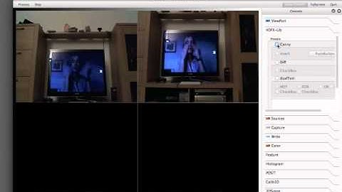 Qt-OpenCV-OpenGL Dual HD Video LiveEdit in a 3D-Scene.mp4