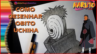 ✏ Desenho em parceria--- Obito Uchiha ✏