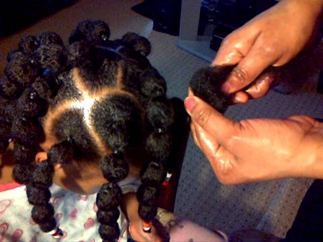 How To Easy Afro Caribbean Kids Hair Youtube
