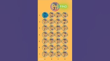 Only sharp eyes can find hidden numbers  #viralvideo #viralshort #viralshorts #short #shortsfeed