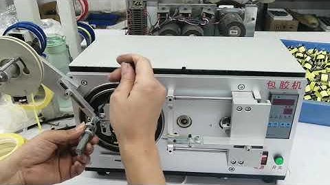 Manul transformer taping machine