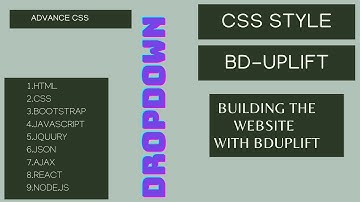 css bangla tutorial-28| css dropdown menu| css full course|bangla tutorial|bangla css tutorial