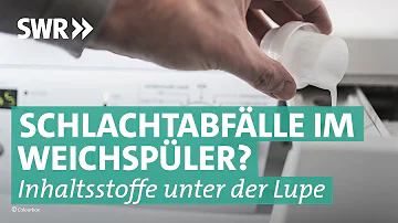 Sind in Waschmittel Schlachtabfälle?