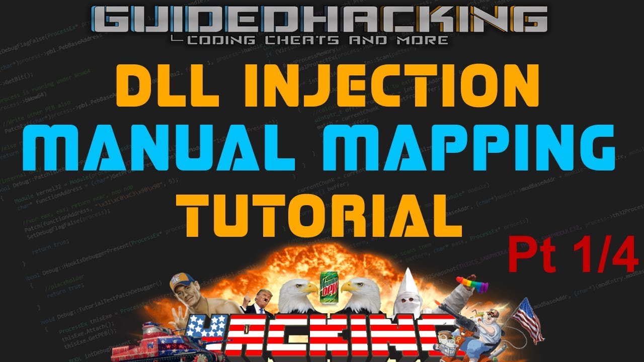 Video Tutorial Manual Mapping Dll Injection Tutorial How To