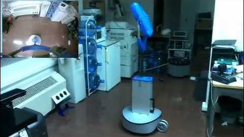 Giraff robot. Autonomous docking at the recharging station (Autodocking) - MAPIR team