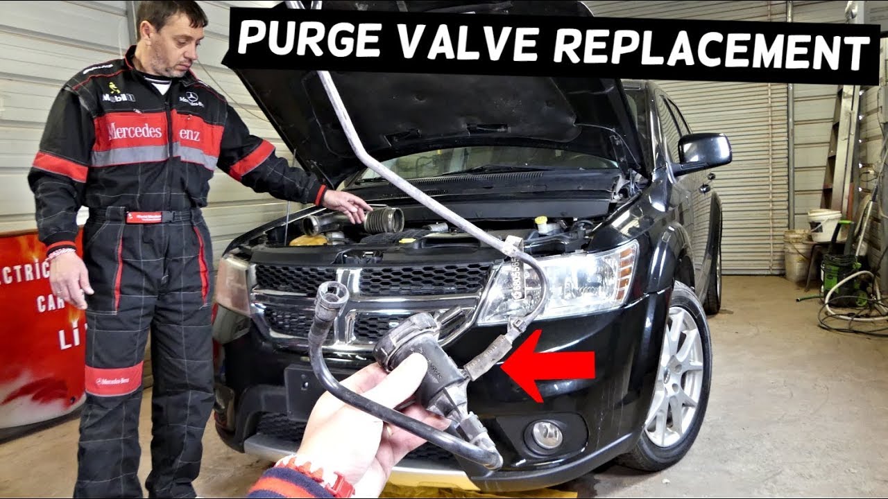 2009 dodge journey purge valve location