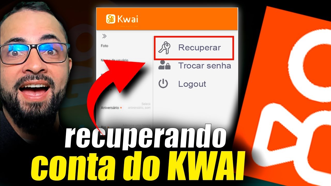 COMO RECUPERAR CONTA NO APP KWAI PELO ID? [3 PASSOS para recuperar ...