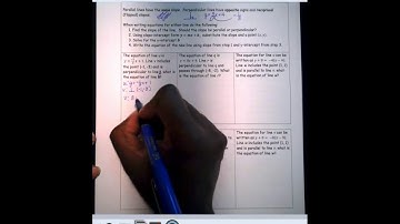 IXL S26 Write an equation for a parallel or perpendicular li