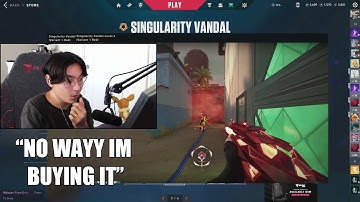 TenZ Reacts To The *NEW* SINGULARITY 2.0 BUNDLE