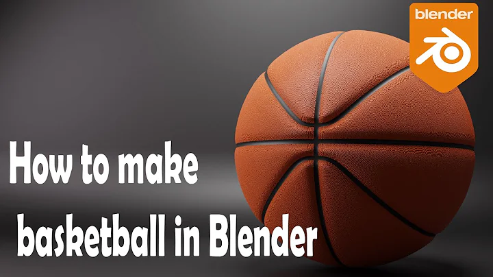 create Basketball in blender.Quick and easy