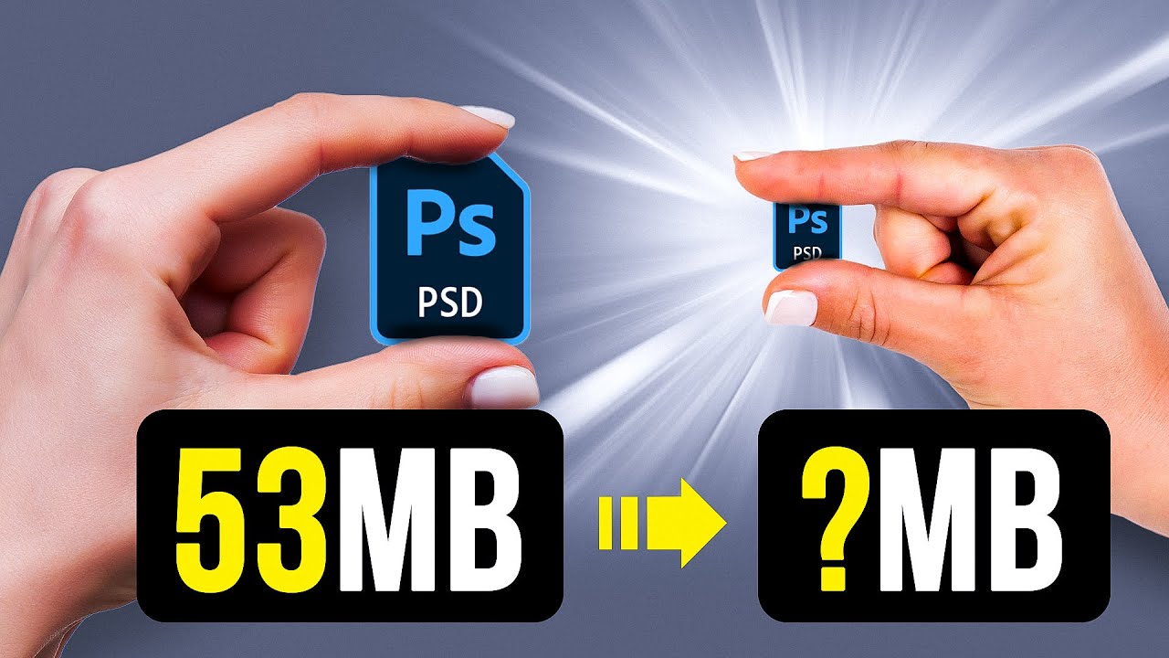 5 Quick Ways to Reduce Photoshop File Size