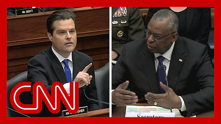 Defense secretary fires back at Matt Gaetz's accus...