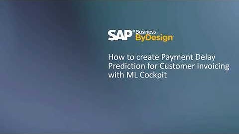 Customer Invoicing - Prediction of Payment Delay