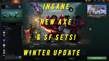 INSANE New Axe Set in Dota 2 Winter Update! (Quartero