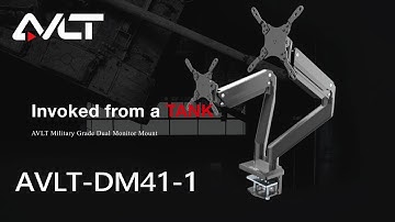 Maximize Your Workspace: AVLT-DM41-1 Dual 13"-43" Monitor Arm